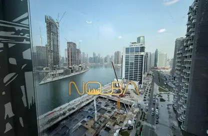 مكتب - استوديو للايجار في برج تشرشل للأعمال - أبراج تشرشل - الخليج التجاري - دبي