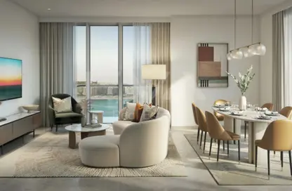 Apartment - 2 Bedrooms - 3 Bathrooms for sale in Seapoint - EMAAR Beachfront - Dubai Harbour - Dubai
