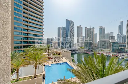 شقة - 3 غرف نوم - 4 حمامات للايجار في السحاب 1 - السحاب - دبي مارينا - دبي