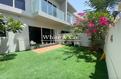 Outdoor House image for: Townhouse - 3 Bedrooms - 4 Bathrooms for rent in Arabella Townhouses 3 - Arabella Townhouses - Mudon - Dubai, Image 1