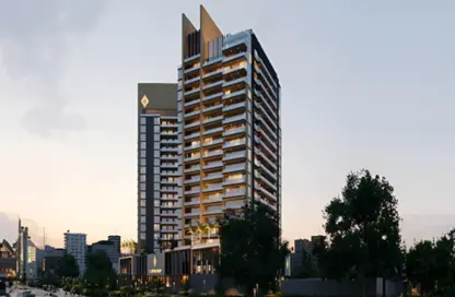 Apartment - 1 Bedroom - 2 Bathrooms for sale in Butterfly Towers - Arjan - Dubai