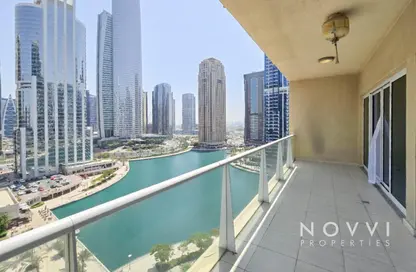 شقة - غرفة نوم - 2 حمامات للايجار في ليك فيو - (JLT) مجمع B - أبراج بحيرة الجميرا - دبي