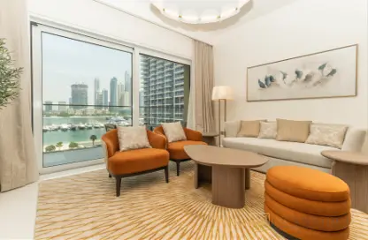 Apartment - 1 Bedroom - 1 Bathroom for rent in Grand Bleu Tower 1 - EMAAR Beachfront - Dubai Harbour - Dubai