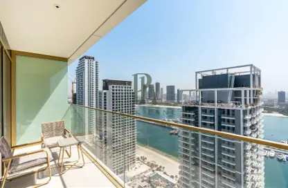 Apartment - 1 Bedroom - 2 Bathrooms for rent in Grand Bleu Tower 2 - EMAAR Beachfront - Dubai Harbour - Dubai