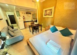 Living / Dining Room image for: Studio - 1 bathroom for rent in Zumurud Tower - Dubai Marina - Dubai, Image 1