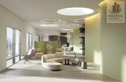 Living Room image for: Apartment - 1 Bedroom - 2 Bathrooms for sale in Equiti Gate - Jebel Ali - Dubai, Image 1