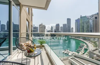 Apartment - 1 Bedroom - 2 Bathrooms for sale in Paloma Tower - Marina Promenade - Dubai Marina - Dubai