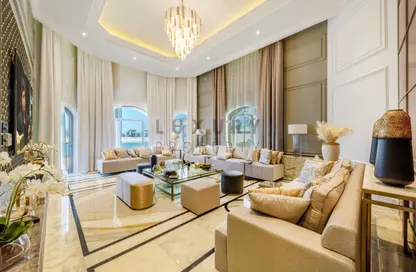 Villa - 4 Bedrooms - 5 Bathrooms for rent in Garden Homes Frond O - Garden Homes - Palm Jumeirah - Dubai