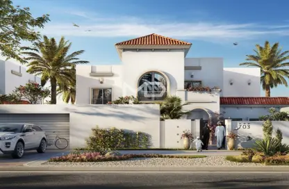 Outdoor House image for: Villa - 6 Bedrooms - 7 Bathrooms for sale in Alreeman II - Al Shamkha - Abu Dhabi, Image 1