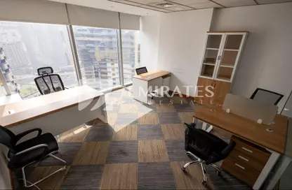 Office Space - Studio - 1 Bathroom for rent in The Binary Tower - Business Bay - Dubai
