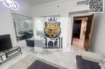 Apartment - Studio - 1 Bathroom for rent in Gulfa Towers - Al Rashidiya 1 - Al Rashidiya - Ajman