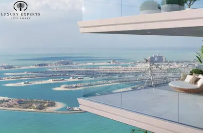 Apartment - 1 Bedroom - 1 Bathroom for sale in Seapoint - EMAAR Beachfront - Dubai Harbour - Dubai