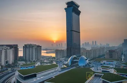 Apartment - Studio - 1 Bathroom for rent in The Palm Tower - Palm Jumeirah - Dubai