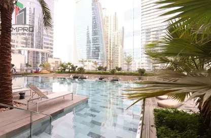 Apartment - 1 Bedroom - 1 Bathroom for rent in Zada Tower - Business Bay - Dubai