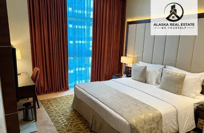 Apartment - 1 Bedroom - 2 Bathrooms for rent in Royal Continental Suites - Business Bay - Dubai