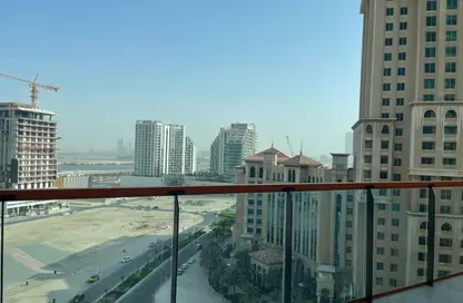 شقة - غرفة نوم - 2 حمامات للايجار في بن غاطي افنيو - الجداف - دبي