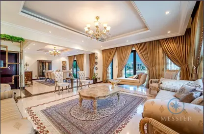 Villa - 5 Bedrooms - 4 Bathrooms for rent in Garden Homes Frond C - Garden Homes - Palm Jumeirah - Dubai