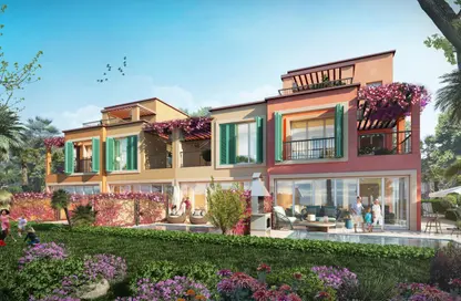 Townhouse - 5 Bedrooms - 6 Bathrooms for sale in Nice - Damac Lagoons - Dubai
