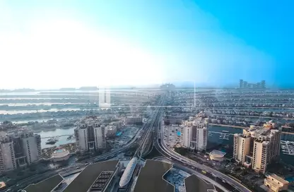 شقة - غرفة نوم - 2 حمامات للايجار في برج النخيل - نخلة جميرا - دبي