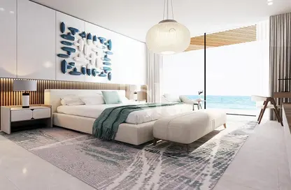 Room / Bedroom image for: Apartment - 3 Bedrooms - 5 Bathrooms for sale in Sea La Vie - Yas Bay - Yas Island - Abu Dhabi, Image 1