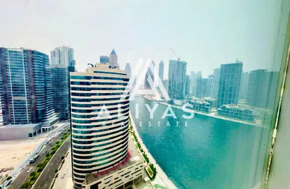 Office Space - Studio - 1 Bathroom for rent in Business Tower - Business Bay - Dubai