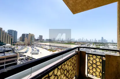 شقة - غرفة نوم - 2 حمامات للايجار في مبنى الجداف - الجداف - دبي