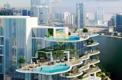Apartment - 1 Bedroom - 1 Bathroom for sale in Chic Tower - Business Bay - Dubai