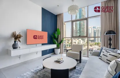 Apartment - 2 Bedrooms - 3 Bathrooms for rent in No.9 - Dubai Marina - Dubai