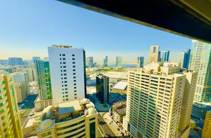 Apartment - 1 Bedroom - 2 Bathrooms for rent in Al Mamzar Tower - Al Mamzar - Sharjah - Sharjah