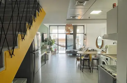 Duplex - 2 Bedrooms - 3 Bathrooms for rent in Binghatti Apartments - Dubai Silicon Oasis - Dubai