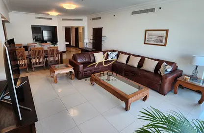 Apartment - 2 Bedrooms - 3 Bathrooms for rent in Golden Mile 4 - Golden Mile - Palm Jumeirah - Dubai