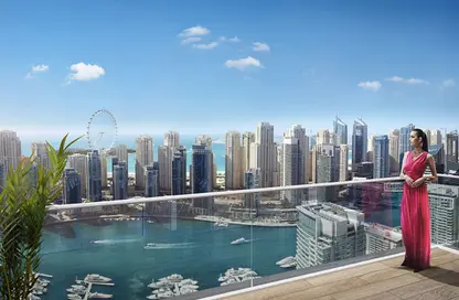 Apartment - 2 Bedrooms - 2 Bathrooms for sale in Marina Shores - Dubai Marina - Dubai
