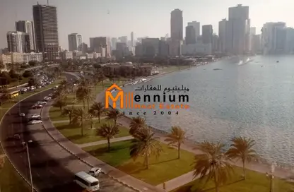 Co-working space - Studio - 2 Bathrooms for rent in Yasmeen Tower - Al Majaz 2 - Al Majaz - Sharjah