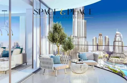 Terrace image for: Apartment - 2 Bedrooms - 2 Bathrooms for sale in Grande - Opera District - Downtown Dubai - Dubai, Image 1