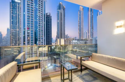 Apartment - Studio - 1 Bathroom for rent in MAG 318 - Business Bay - Dubai