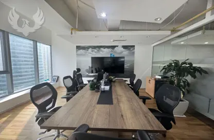 Office Space - Studio - 2 Bathrooms for rent in Platinum Tower (Pt Tower) - JLT Cluster I - Jumeirah Lake Towers - Dubai