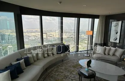 Living Room image for: Apartment - 2 Bedrooms - 2 Bathrooms for rent in One Za'abeel - Zabeel 1 - Zabeel - Dubai, Image 1