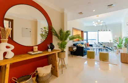Apartment - 2 Bedrooms - 2 Bathrooms for rent in Time Place Tower - Dubai Marina - Dubai