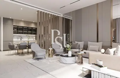 Living / Dining Room image for: Apartment - 1 Bedroom - 2 Bathrooms for sale in Reem Hills - Najmat Abu Dhabi - Al Reem Island - Abu Dhabi, Image 1