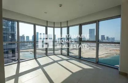 Apartment - 3 Bedrooms - 4 Bathrooms for rent in Radiant Viewz Towers - City Of Lights - Al Reem Island - Abu Dhabi Apartment - 3 Bedrooms - 4 Bathrooms for rent in Radiant Viewz Towers - City Of Lights - Al Reem Island - Abu Dhabi