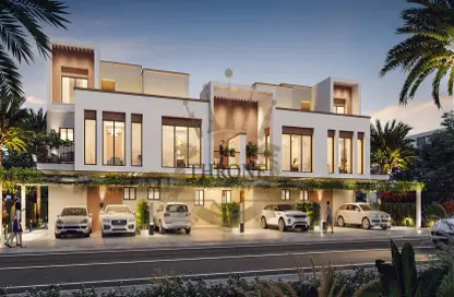 Townhouse - 4 Bedrooms - 4 Bathrooms for sale in Costa Brava 1 - Costa Brava at DAMAC Lagoons - Damac Lagoons - Dubai