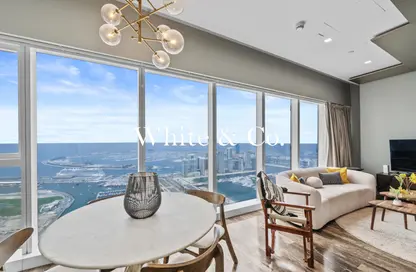Apartment - 2 Bedrooms - 3 Bathrooms for rent in Damac Heights - Dubai Marina - Dubai