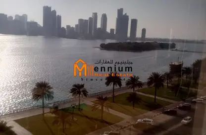 Business Centre - Studio - 2 Bathrooms for rent in Yasmeen Tower - Al Majaz 2 - Al Majaz - Sharjah