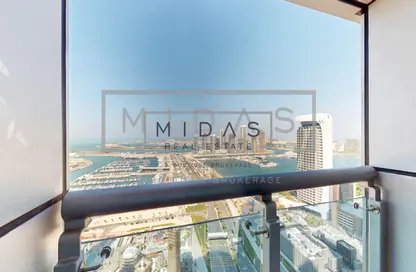 Apartment - 3 Bedrooms - 3 Bathrooms for rent in Princess Tower - Dubai Marina - Dubai