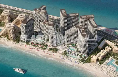 Apartment - 1 Bedroom - 2 Bathrooms for sale in Rosso Bay Residence - Al Marjan Island - Ras Al Khaimah