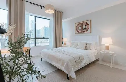 Apartment - 1 Bedroom - 1 Bathroom for rent in Al Waleed Paradise - JLT Cluster R - Jumeirah Lake Towers - Dubai