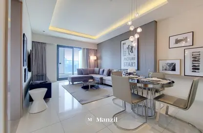 شقة - غرفة نوم - 1 حمام للايجار في تاور A - داماك تاورز من باراماونت - الخليج التجاري - دبي