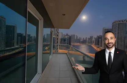 شقة - غرفة نوم - 1 حمام للايجار في ماي فير ريزيدنسي - الخليج التجاري - دبي