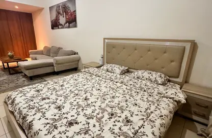 Apartment - Studio - 1 Bathroom for rent in Ajman One Towers - Al Sawan - Ajman