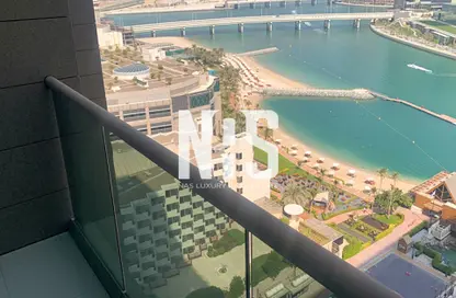 Apartment - 3 Bedrooms - 5 Bathrooms for rent in Beach Rotana - Tourist Club Area - Abu Dhabi